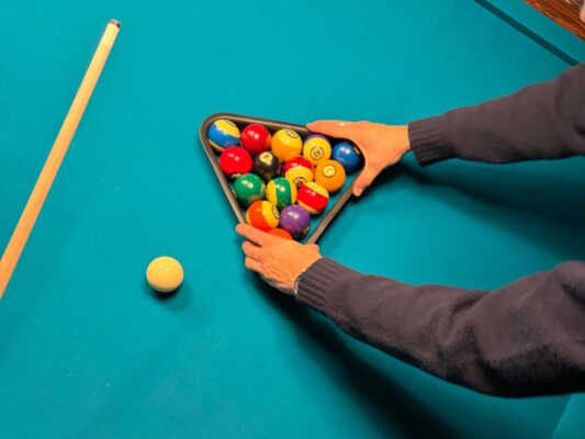 Poolen, snookeren en biljarten bij café Dorus